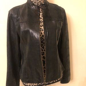 Rafaella Light Jacket with Front Zip/Side Pockets